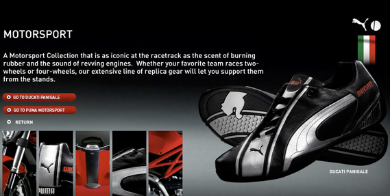 HM contributes to online campaign for PUMA-Ducati collaboration